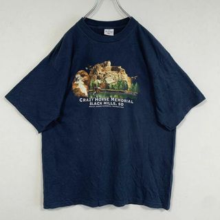 ALORE 半袖 プリントシャツ XLサイズ　クレイジーホース(Tシャツ/カットソー(半袖/袖なし))