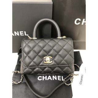 シャネル(CHANEL)の美品CHANEL ココハンドル XXS マトラッセ(モバイルケース/カバー)