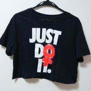 NIKE - NIKE  Just do it ロゴTシャツ　ブラック