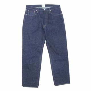 ニューマニュアル New Manual 17 LV 61's TAPERED JEANS 5ポケット フライボタン 赤耳 セルビッジ テーパード デニムパンツ インディゴブルー系 34【中古】(その他)