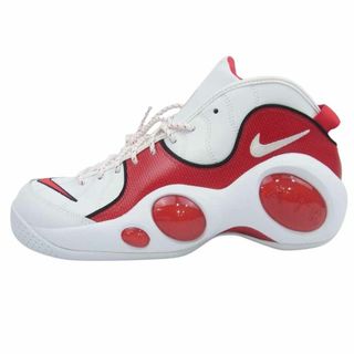 ナイキ(NIKE)のNIKE ナイキ スニーカー DX1165-100 AIR ZOOM FLIGHT 95 TRUE RED エアズームフライト トゥルーレッド ハイカット スニーカー 27.5cm【極上美品】【中古】(スニーカー)