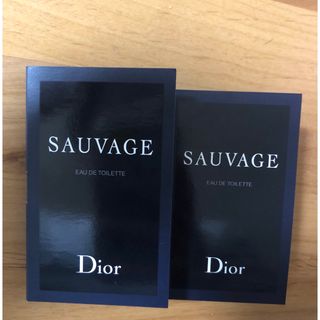 ディオール(Dior)の2個★ ディオール【ソヴァージュ】オードトワレ EDT 1ml 香水Dior(ユニセックス)