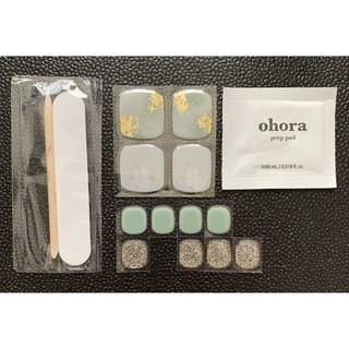 オホーラ(ohora)のohora ジェルネイル シール オホーラ フット ネイル PD-022-J(ネイル用品)
