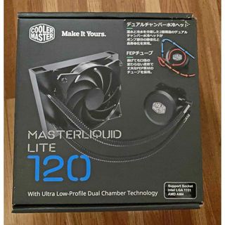 クーラーマスター(COOLER MASTER)の一体型水冷CPUクーラー(CoolerMasterLiquidLite120)(PCパーツ)