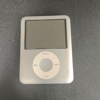 アイポッドナノ(iPod nano)のAPPLE iPod nano 4GB2007 MA978J/A シルバー(ポータブルプレーヤー)