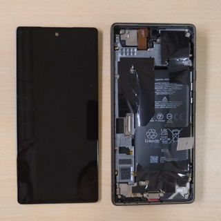 グーグルピクセル(Google Pixel)のジャンク Google Pixel 6 256GB Black(スマートフォン本体)