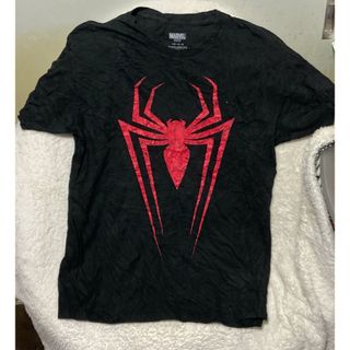 マーベル(MARVEL)の海外USA直輸入古着Tシャツ　スパイダーマン　 MARVEL マーベル　Lサイズ(Tシャツ/カットソー(半袖/袖なし))