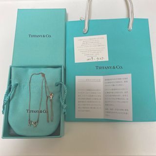 ティファニー(Tiffany & Co.)のティファニー　ダブル ラビング ハート ペンダント(ネックレス)