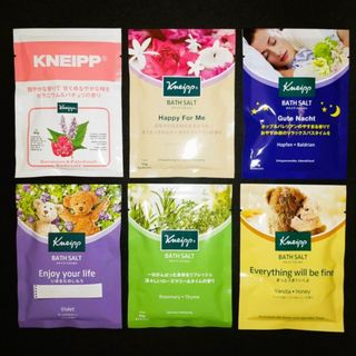 クナイプ(Kneipp)のクナイプ バスソルト 6袋 6種類 入浴剤(入浴剤/バスソルト)