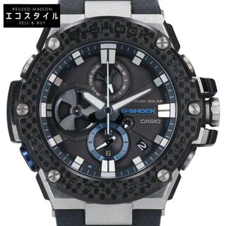 ジーショック(G-SHOCK)のジーショック GST-B100XA-1AJF G-STEEL GST-B100 Series カーボンベゼル Bluetooth タフソーラー(腕時計(アナログ))