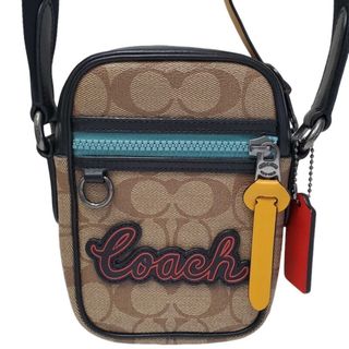 コーチ(COACH)のCOACH コーチ シグネチャー ミニ ショルダーバッグ F72930 中古 32405R34(ボディーバッグ)