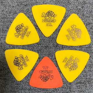 JIM DUNLOP　Tortex Triangle　ピック　ギター　6枚(その他)