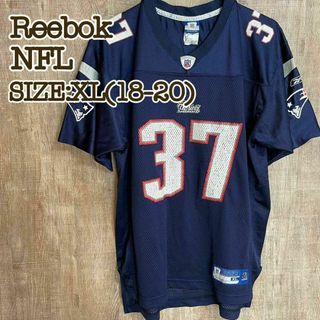 リーボック(Reebok)のReebokリーボック　NFLゲームシャツ　ニューイングランドペイトリオッツ(Tシャツ/カットソー)