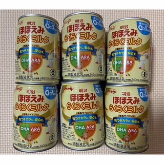 メイジ(明治)の明治　ほほえみ　らくらくミルク6缶セット(その他)
