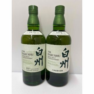 サントリー(サントリー)の白州 100周年記念ラベル　ノーマルベル700ml(ウイスキー)