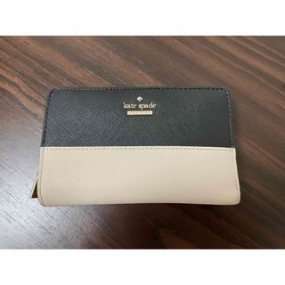 kate spade new york - 【中古:正規品】kate spadeバイカラー財布