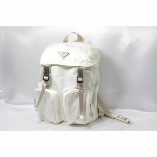 PRADA - 【PRADA】　バックパック　中古/美品　アイボリー