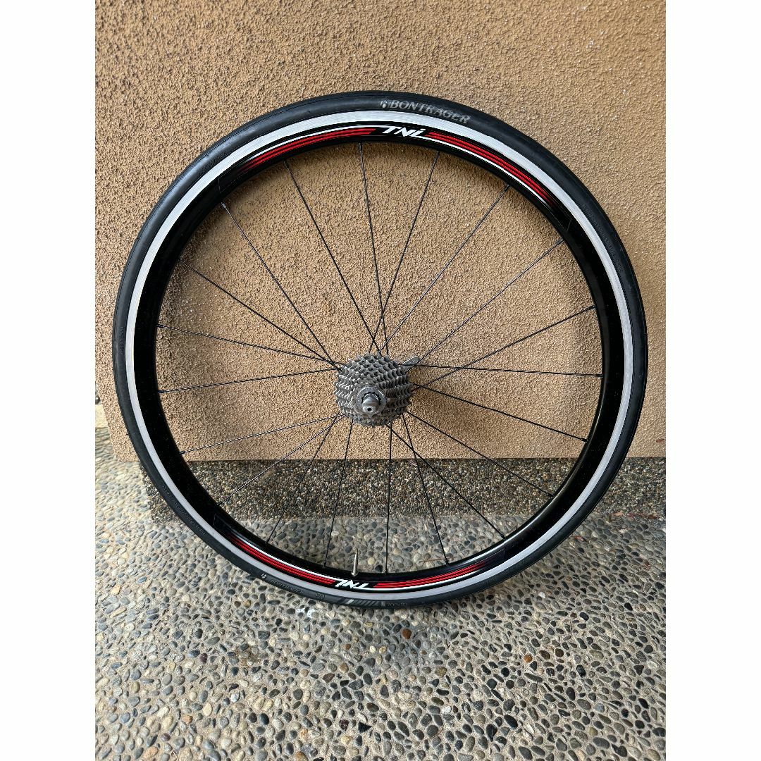 SHIMANO - WH-7850リアハブ+TNIリム タイヤ・スプロケット・ホイールカバー付