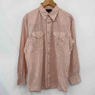 SCOTCH & SODA - The Scotch House ザスコッチハウス　ピンク　ストライプ　スナップボタン　サイズLL　 メンズ 長袖シャツ