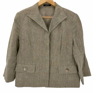 アクアスキュータム(AQUA SCUTUM)のAQUASCUTUM(アクアスキュータム) リネン3Bジャケット レディース(その他)