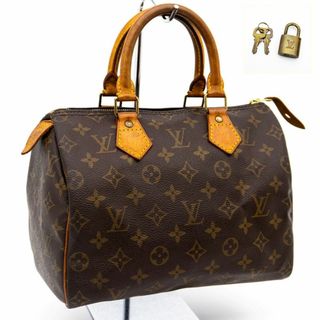 ルイヴィトン(LOUIS VUITTON)の★美品★[カナデ付] ヴィトン ハンドバッグ モノグラム スピーディ25(ハンドバッグ)