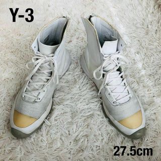 ワイスリー(Y-3)のY-3ワイスリーFUTURE ZIP HIGHスニーカーホワイトハイカット(スニーカー)