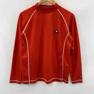 le coq sportif ルコックスポルティフ メンズ Tシャツ（長袖）　レッド(シャツ)