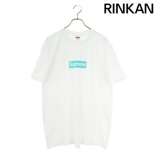 シュプリーム(Supreme)のシュプリーム ×ティファニー TIFFANY&Co.  21AW  Box Logo Tee ボックスロゴTシャツ メンズ L(Tシャツ/カットソー(半袖/袖なし))