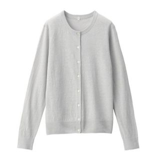 MUJI (無印良品) - 無印良品フレンチリネンカーディガン