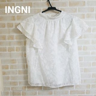 イング(INGNI)のINGNI 2WAYリボンジャガードブラウス(シャツ/ブラウス(半袖/袖なし))