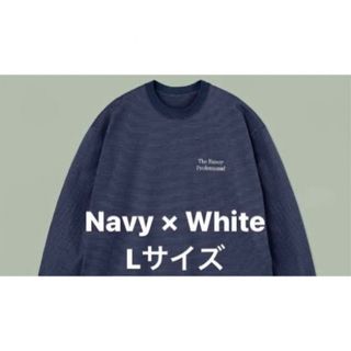 1LDK SELECT - ennoy L/S BORDER T-SHIRTS L navy white