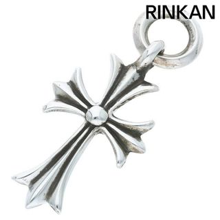 クロムハーツ(Chrome Hearts)のクロムハーツ  TINY CH CROSS/タイニーCHクロス チャーム/シルバーネックレストップ メンズ(ネックレス)