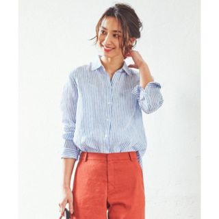 23区 - 23区 ＬＩＢＥＣＯ　ＬＩＮＥＮ　ブラウス リベコ　リネン 麻　￥19,800