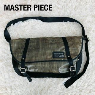 マスターピース(master-piece)のMASTERPIECEマスターピース　メッセンジャーバッグ　チェック(メッセンジャーバッグ)