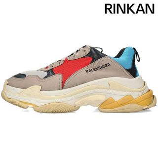 バレンシアガ(Balenciaga)のバレンシアガ  TRIPLE S TRAINERS トリプルエスレースアップスニーカー メンズ 42(スニーカー)