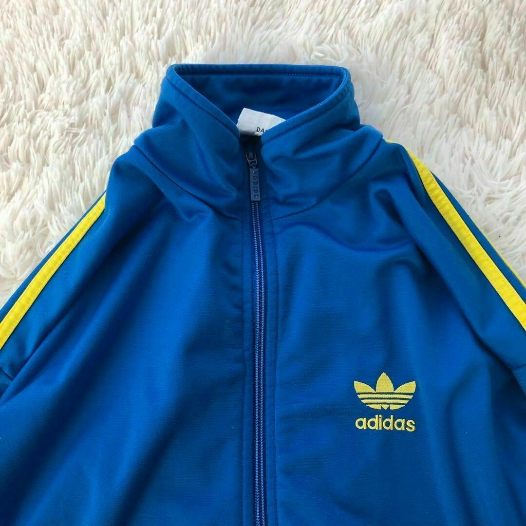 adidas - Adidasアディダス トラックジャケットブルー青黄色 adidas - Adidasアディダス トラックジャケットブルー青黄色