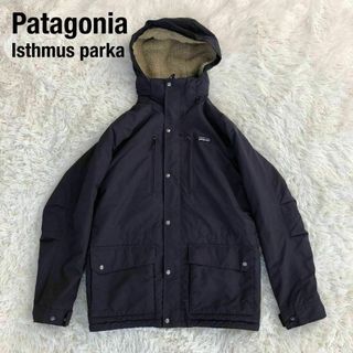 パタゴニア(patagonia)のPatagoniaパタゴニアイスマスパーカーIsthmusParkaネイビー(マウンテンパーカー)