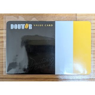 ドトール(ドトール)の※カト様専用※ DOUTOR バリューカード【ブラック】(フード/ドリンク券)