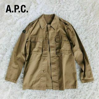 A.P.C - A.P.C.アーペーセー　ワークシャツ　ミリタリーシャツジャケットベージュAPC