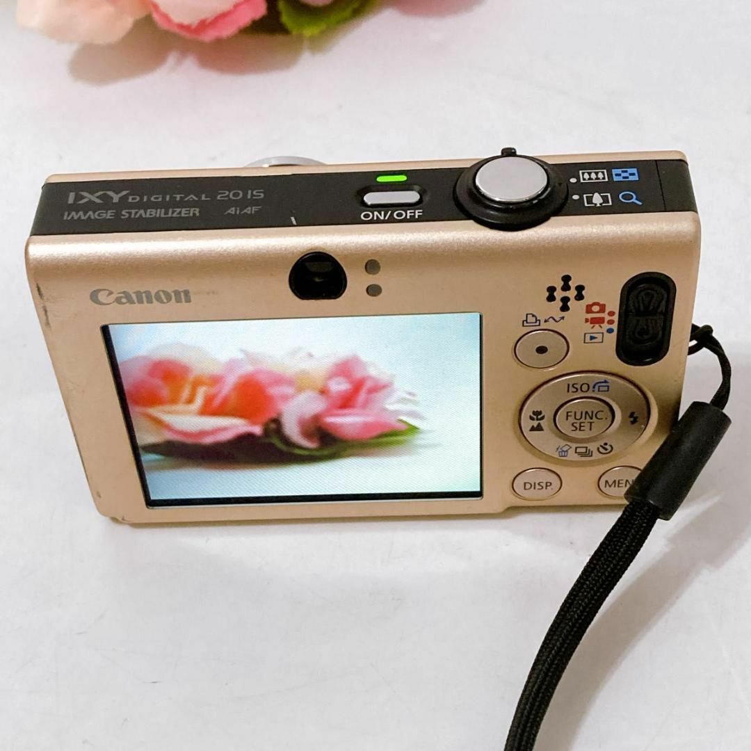 Canon IXY DIGITAL 20 IS GD ゴールド SDカード付 コンパクト Canon IXY DIGITAL 20 IS GD ゴールド SDカード付 コンパクト