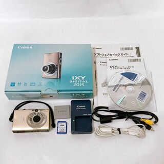 キヤノン(Canon)のCanon IXY DIGITAL 20 IS GD ゴールド SDカード付(コンパクトデジタルカメラ)