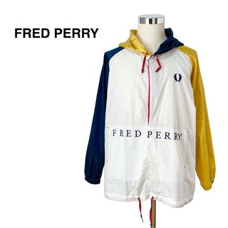 フレッドペリー(FRED PERRY)の☆良品 フレッドペリー オーバーサイズ アノラック パーカー ナイロンジャケット(ナイロンジャケット)