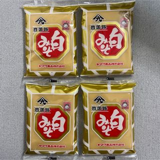 四国路 白みそ 270g×4個セット 徳島線産 ヤマク食品(調味料)