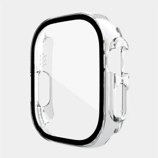 新品未使用　Applewatch ultra ガラス一体型保護ケース クリアー(モバイルケース/カバー)