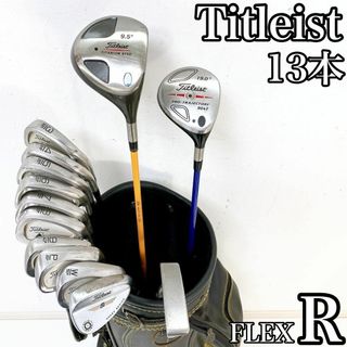 Titleist - Titliest タイトリスト メンズ ゴルフ クラブ セット 13本 R