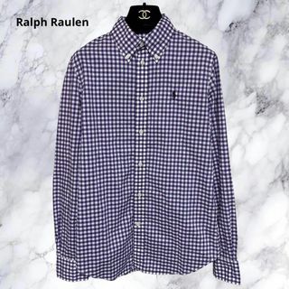 ラルフローレン(Ralph Lauren)の美品 ラルフローレン レディース コットンシャツ ギンガムチェック  M(シャツ/ブラウス(長袖/七分))