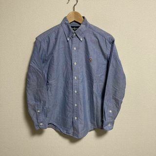 ポロラルフローレン(POLO RALPH LAUREN)のPOLO RALPH LAUREN ラルフローレン シャツ　長袖　ブルー　L(Tシャツ/カットソー(七分/長袖))