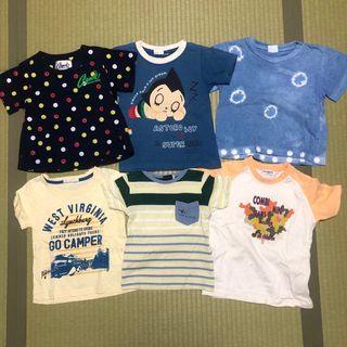 コンビミニ(Combi mini)の半袖Tシャツ　6枚セット　まとめ売り　サイズ100 アトム　アーノルドパーマー(Tシャツ/カットソー)