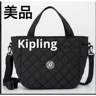 kipling - Kipling 軽量2way キルティングバッグ　ショルダー　ハンドバッグ
