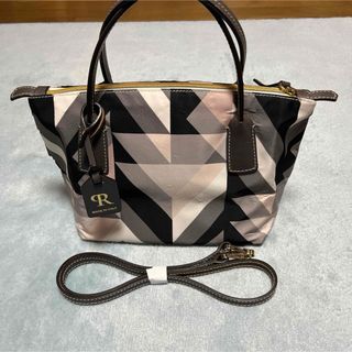 ロベルタピエリ(ROBERTA PIERI)のROBERTA PIERI  2wayトート バッグ　ナイロン イタリア 幾何学(トートバッグ)